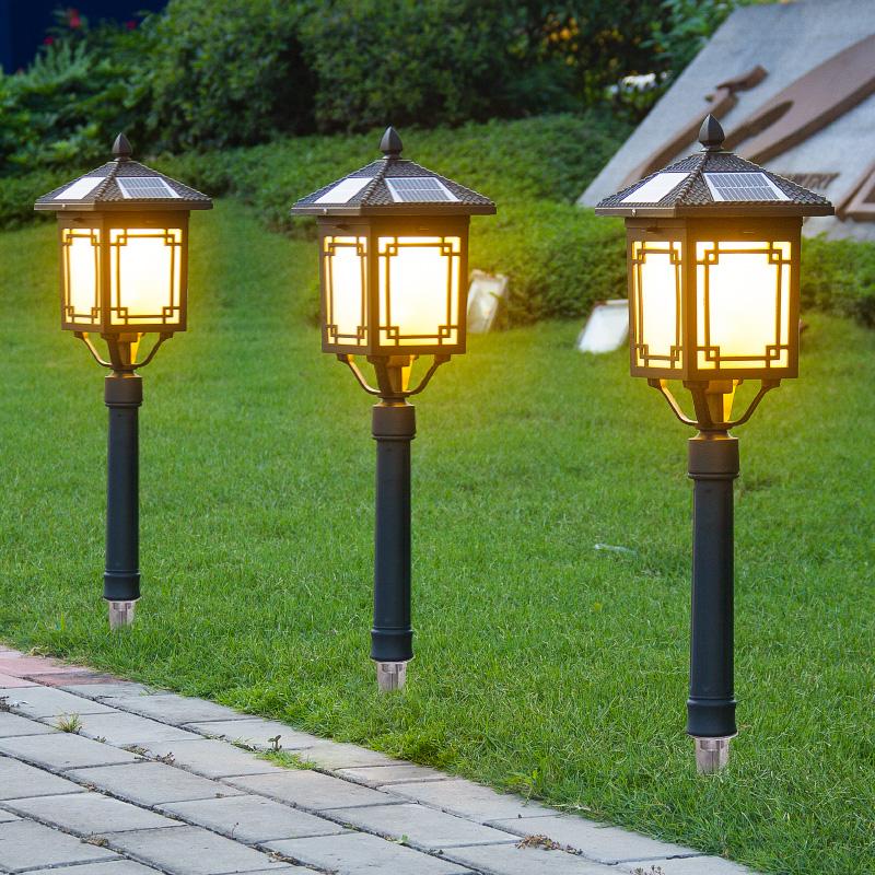 Path yard Solar outdoor ground lamp